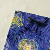 NASA Space Shuttle Launch Van Gogh Starry Night Strandtuch (Beispiel)