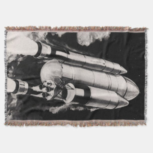 NASA Space Shuttle Trägerrakete Künstler Konzept Decke