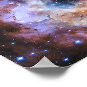 NASA Star Cluster Celestial Art Print Poster (Ecke)