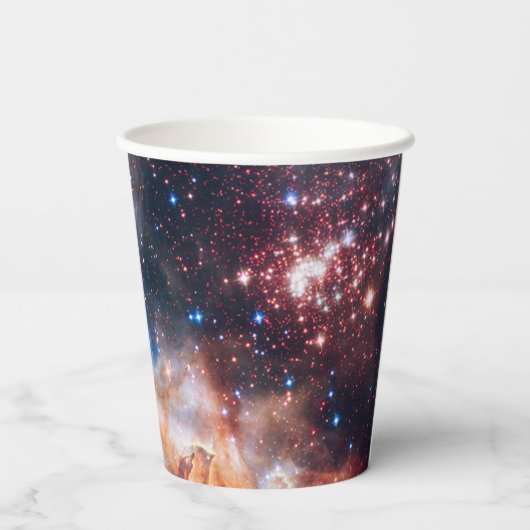 NASA Star Cluster Celestial Pappbecher (Rückseite)