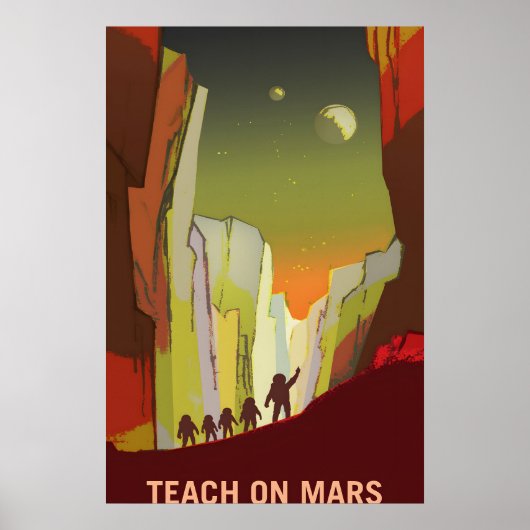NASA STS-123 Space Shuttle verlässt das ISS Poster (Vorne)