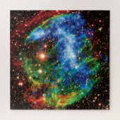 NASA Supernova Remnant W49B Gamma Ray Burst Foto Puzzle (Horizontal)