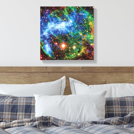 NASA Supernova Remnant W49B Gamma Ray Burst Leinwanddruck (Insitu (Schlafzimmer))