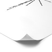 NASA Voyager Golden Record Poster (Ecke)