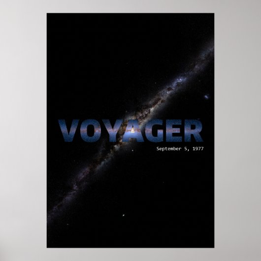 NASA Voyager - Plakat (Vorne)