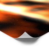 NASA/Voyager-Squashes-View des Sonnensystems Poster (Ecke)