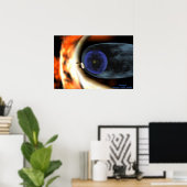 NASA/Voyager-Squashes-View des Sonnensystems Poster (Heimbüro)