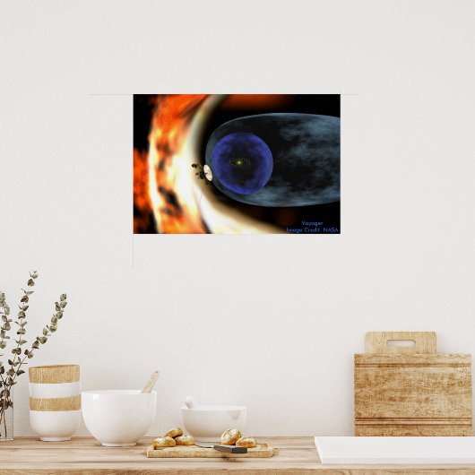 NASA/Voyager-Squashes-View des Sonnensystems Poster (Küche)
