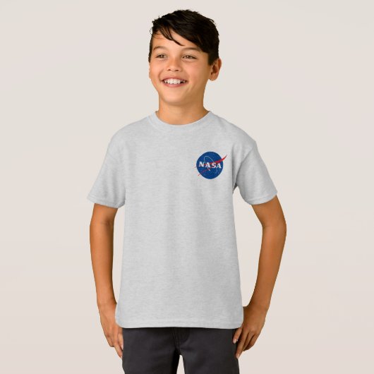 NASA Webspace Telescope Mercury Gray Kids" T-Shirt (Vorne ganz)