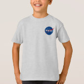 NASA Webspace Telescope Mercury Gray Kids" T-Shirt (Vorderseite)