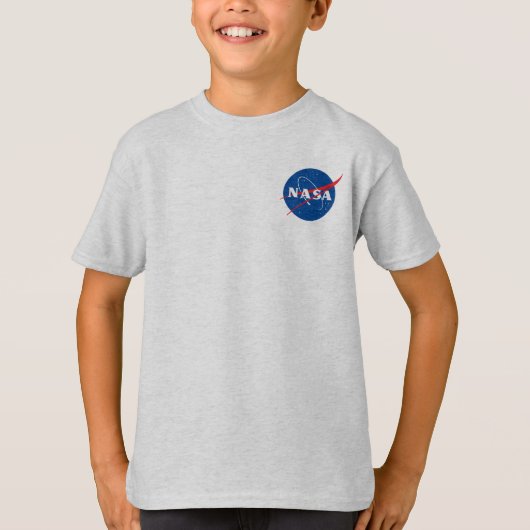 NASA Webspace Telescope Mercury Gray Kids" T-Shirt (Vorderseite)