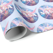 Nasa Wrapping Paper Geschenkpapier (Rolleneckpunkt)