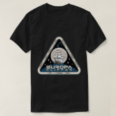 NASA&x27;s Europa Clipper Logo-Sticker T-Shirt (Design vorne)