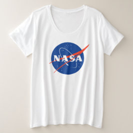 NASA-zugelassene Frauen Große Größe T-Shirt
