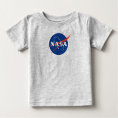 NASA-zugelassene Kinder Meatball-Insignien Baby T-shirt (Vorderseite)