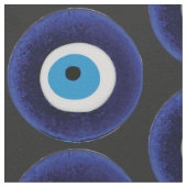 Nasar Evil Eye Protection Amulet Blue Beet Symbol Stoff (Nahaufnahme)
