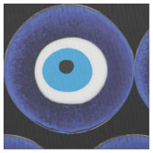 Nasar Evil Eye Protection Amulet Blue Beet Symbol Stoff (Nahaufnahme)