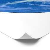 NASAs Big Blue Marmor Poster (Ecke)