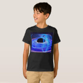 Nasas blaues Schwarzes Loch T-Shirt (Vorne ganz)