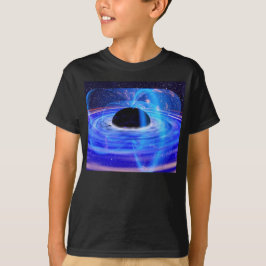 Nasas blaues Schwarzes Loch T-Shirt