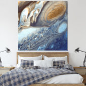 NASAs Jupiter-Wirbel Leinwanddruck (Insitu (Schlafzimmer))