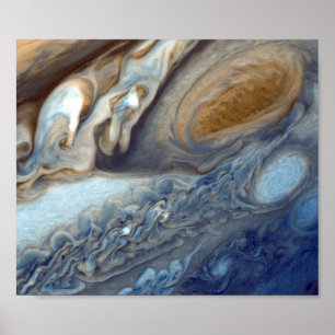 NASAs Jupiter-Wirbel Poster