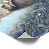NASAs Jupiter-Wirbel Poster (Ecke)