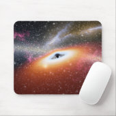 NASAs Massive Black Hole Mousepad (Mit Mouse)