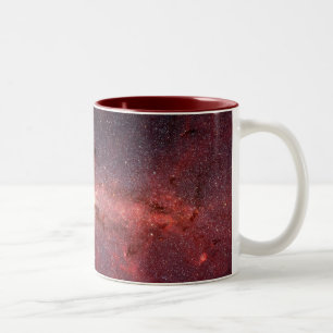 NASAs Milchstraße Zweifarbige Tasse