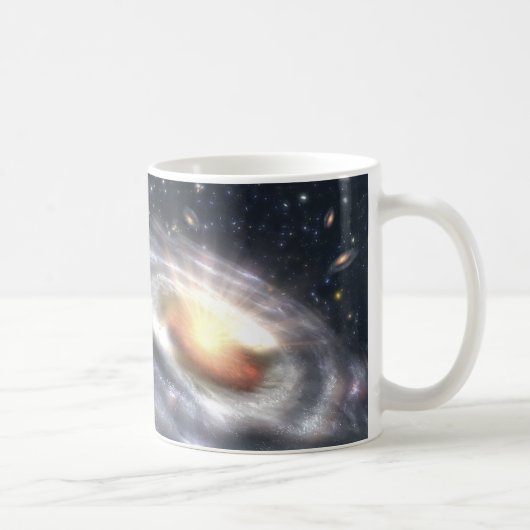 NASAs Quasar Black Hole Kaffeetasse (Rechts)