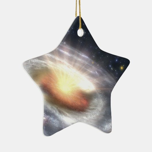 NASAs Quasar Black Hole Keramikornament (Rechts)
