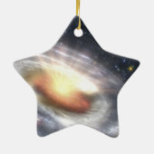 NASAs Quasar Black Hole Keramikornament (Hinten)