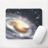 NASAs Quasar Black Hole Mousepad (Mit Mouse)