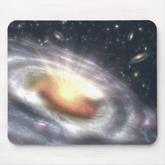 NASAs Quasar Black Hole Mousepad (Vorne)
