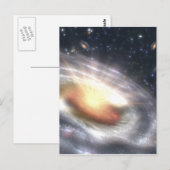 NASAs Quasar Black Hole Postkarte (Vorne/Hinten)