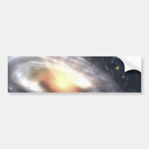 NASAs Quasar-schwarzes Loch Autoaufkleber
