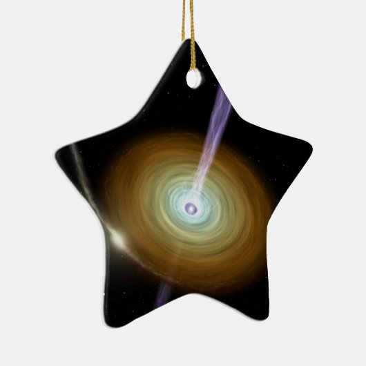 NASAs Stellar Jets Keramik Ornament (Rechts)