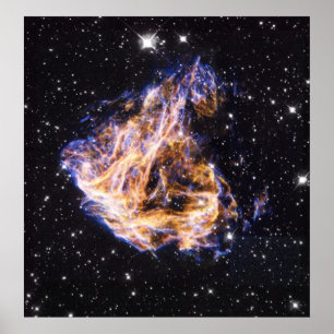 NASAs Supernovarest im Raum-Foto Poster