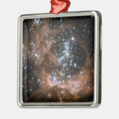 NASAs Triangulum Galaxy Space Hubble-Foto Ornament Aus Metall (Links)