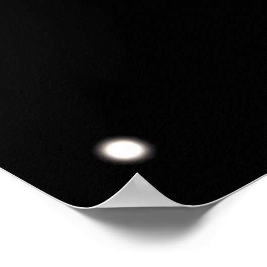 NASAs Uranus Poster (Ecke)