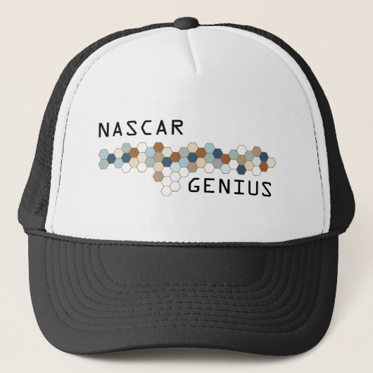 NASCAR Genie Truckerkappe (Vorderseite)