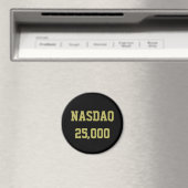 NASDAQ 25000 Börsenfeier Magnet (In Situ (Geschirrspüler))