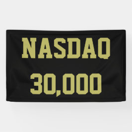 NASDAQ 30000 Börsenfeier Banner