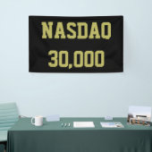 NASDAQ 30000 Stock Market Celebration Banner (Messeveranstaltung)