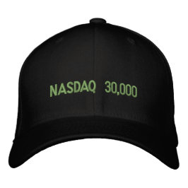 NASDAQ 30000 Stock Market Celebration Bestickte Baseballkappe