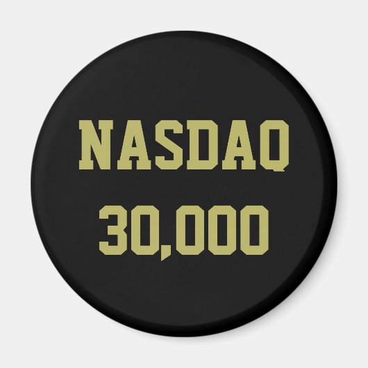 NASDAQ 30000 Stock Market Celebration Magnet (Vorne)