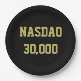 NASDAQ 30000 Stock Market Celebration Pappteller