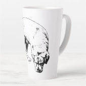 Nase am Boden Milchtasse (Rechte Ecke)