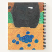 Nase$Blaubeer Notizbuch (Rückseite)