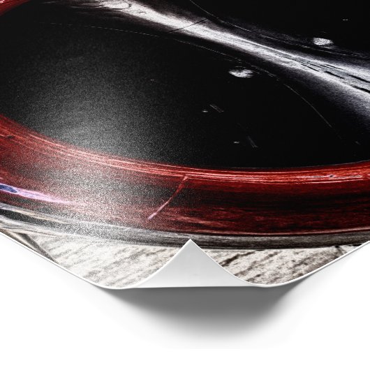 Nase des Flugzeug Fotodruck (Ecke)